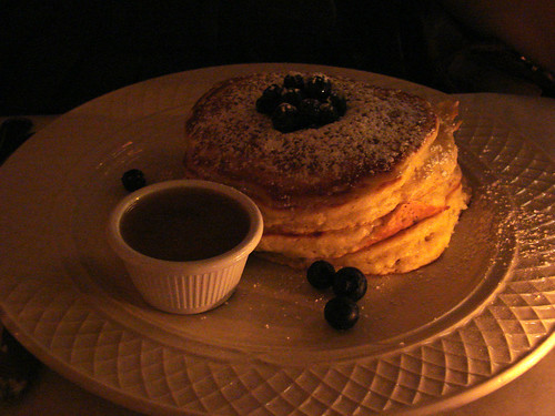 Blueberry Pancakes from Clinton Street Baking Co