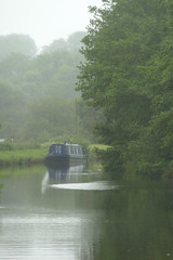 Narrowboat in the Mist by Tim Green aka atoach