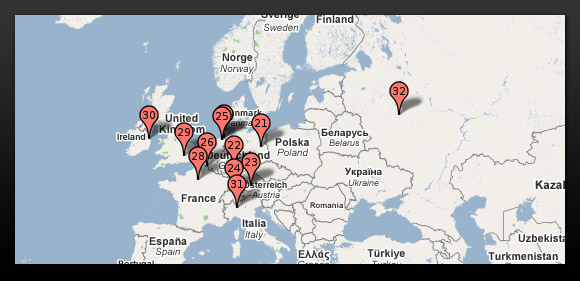 Google data centers in Europe