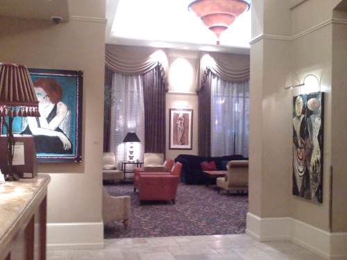 Lobby of Portland Westin