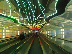 O'Hare Terminal's Moving Walkway
