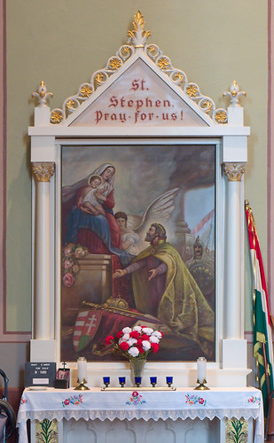 Saint Mary of Victories Chapel, in Saint Louis, Missouri, USA - shrine of King Stephen of Hungary