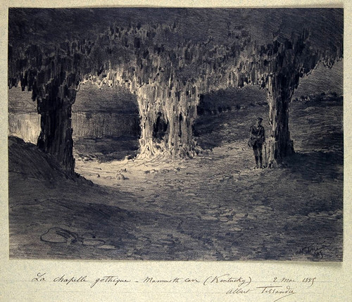 06- Gruta del Mamut - Capilla gotica- kentucky 1885