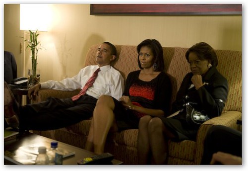 Obama: Minutes Before Victory