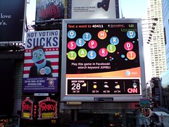 Jumbli In Times Square by theweboutside