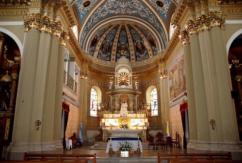 Interior Iglesia Nª Sª de la Candelaria de La Viña - Salta - Argentina by teoteco.