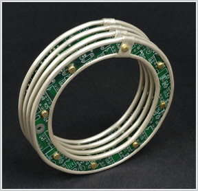 Circuit board and silver bracelet
