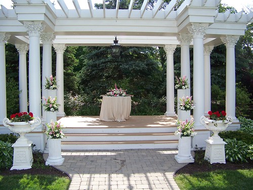 wedding candle centerpiece The marriage ceremony Outdoor Wedding Ceremony at