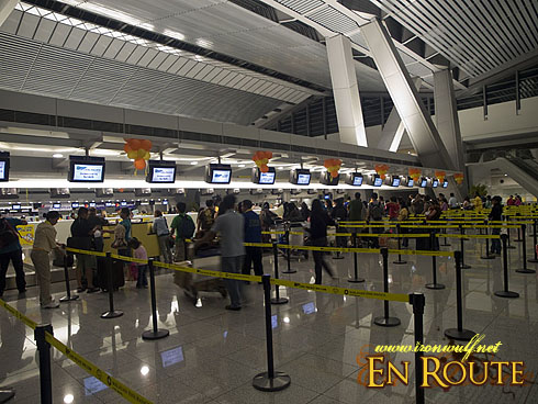 NAIA T3 Check-in Counters