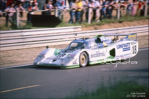 Le Mans 1981 Lola T600