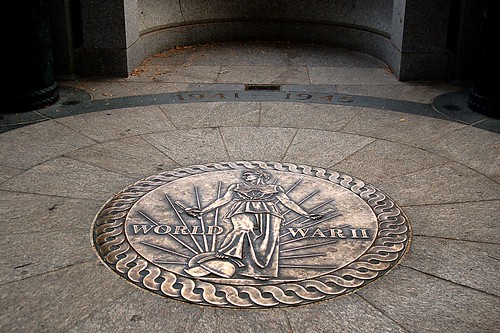 WW II Memorial: Medallion.