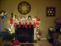 Stockings Over the Fireplace