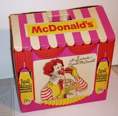 McDonald's Theatre Takeout box