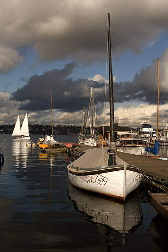 Center for wooden boats, Lake Union, Seattle WA