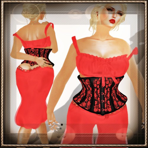 A&A Fashion Full Sculpted Outfit Susi Susi Red