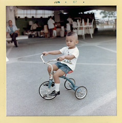 My first (I think my only) tricycle (1967) 