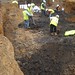 Excavating the big quarry pit