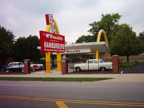 First Mc Donald's at the World - Des Plaines, İl USA