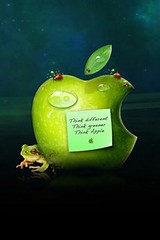 iPhone Apple fruit Wallpaper