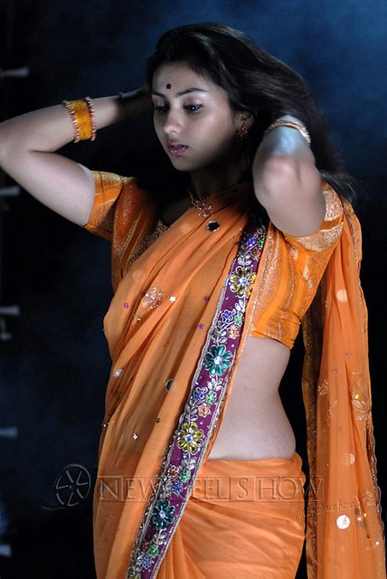 Namitha Latest Glamour Stills in beautiful Indian dress sari-blouse