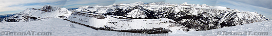 Jackson Hole Mountain Resort Panorama 
