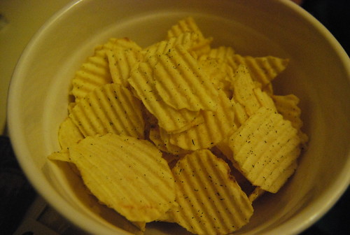 Shared creamy dill chips