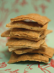 artisan herb crackers