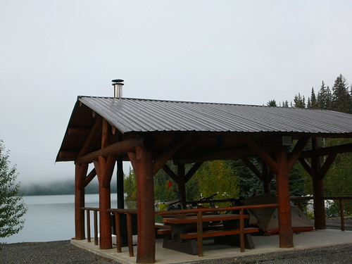 Nuestro camping frente al lago