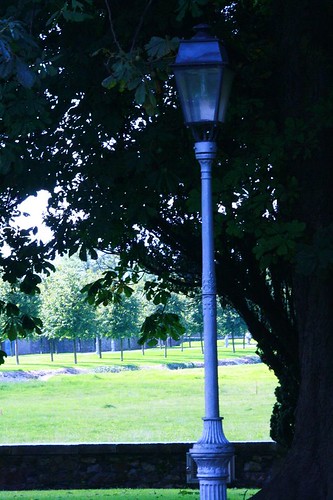 Lamp Post in Context at IMMA