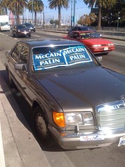 Apparently, they were all out of “San Franciscans: Please key my paintwork” signs.