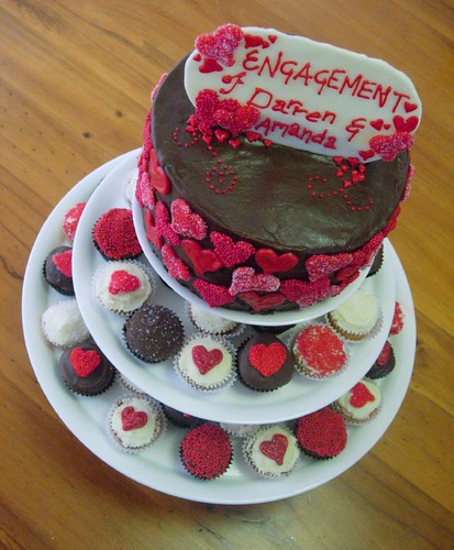 Engagement Cupcakes