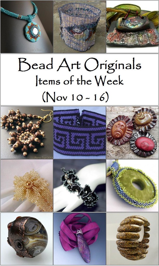 Bead Art Originals Items of the Week (Nov 10-16)