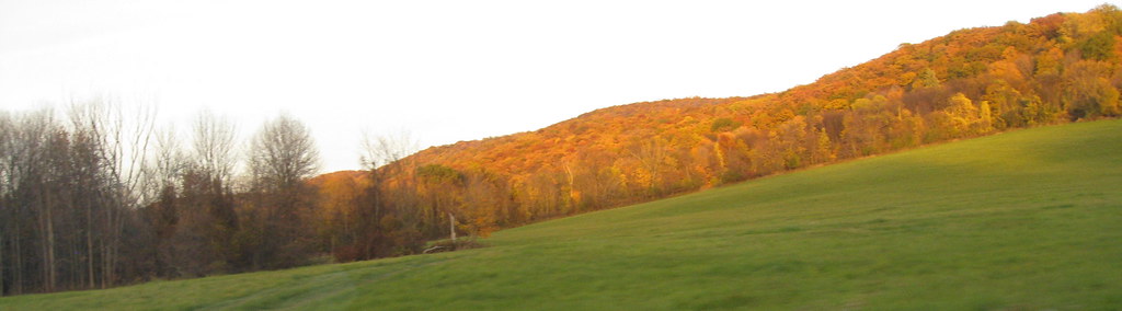 mountain in the fall