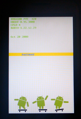 Android in fastboot mode