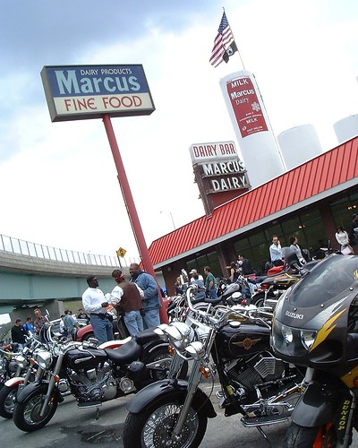 Bikes and Bikers at the Marcus Dairy