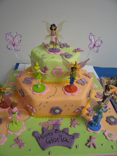 Tink and Friends Fairy Cake