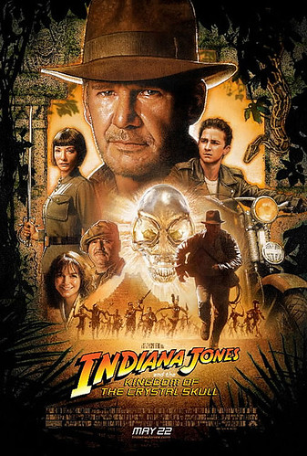 Indiana Jones y el Reino de la Calavera de Cristal poster final