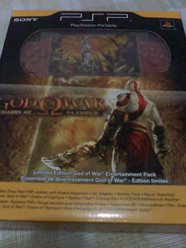 PSP God of War Limited Edition