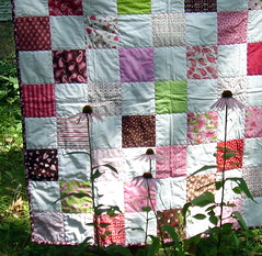 love patchwork quilt