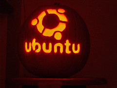 Ubuntu Halloween Pumpkin