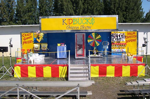 Kidbucks Game Show Stage