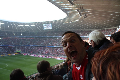 At the Bayern Munich Game