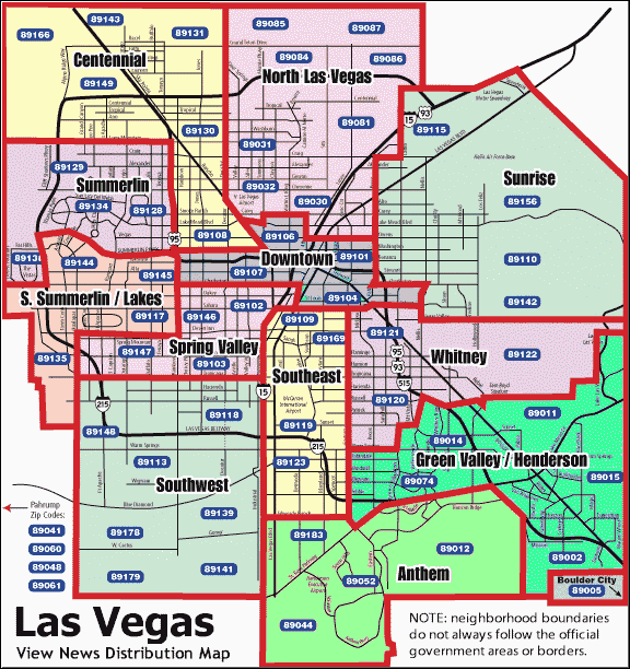 Neighborhoods Overview Map With Zip Codes Las Vegas Spring Valley Live Shop Top Nevada Nv City Data Forum