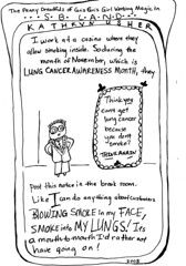 Gris Gris Girl Says What's Up with Lung Cancer Awareness Month?