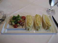 Japanese Pain de Mie, deviled eggs salad, cucumber and aioli. (11/29/2008)