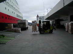 Loading at Alesund dock