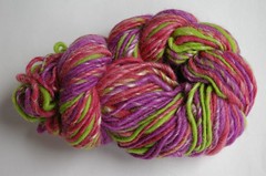Greenwood Fiberworks Handspun & Handdyed Wool & Silk yarn