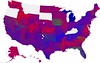 Democratic primary map (BGR)