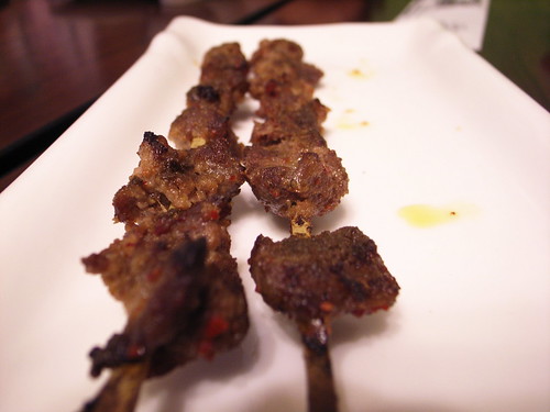 帕米爾新疆餐廳：烤羊肉串
