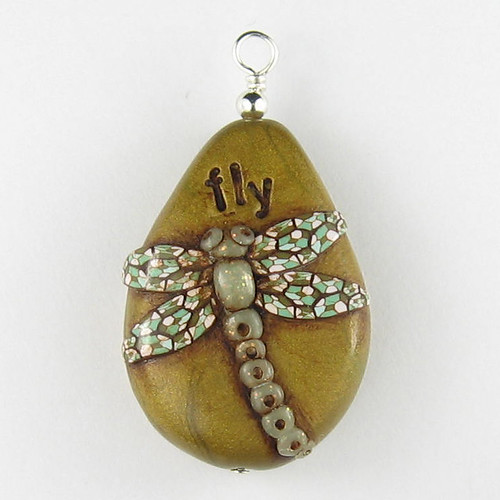 FLY dragonfly pendant